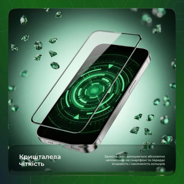 Фото - Захисне скло для смартфону Proove Safe Screen iPhone 16 Pro Max Black (67482)